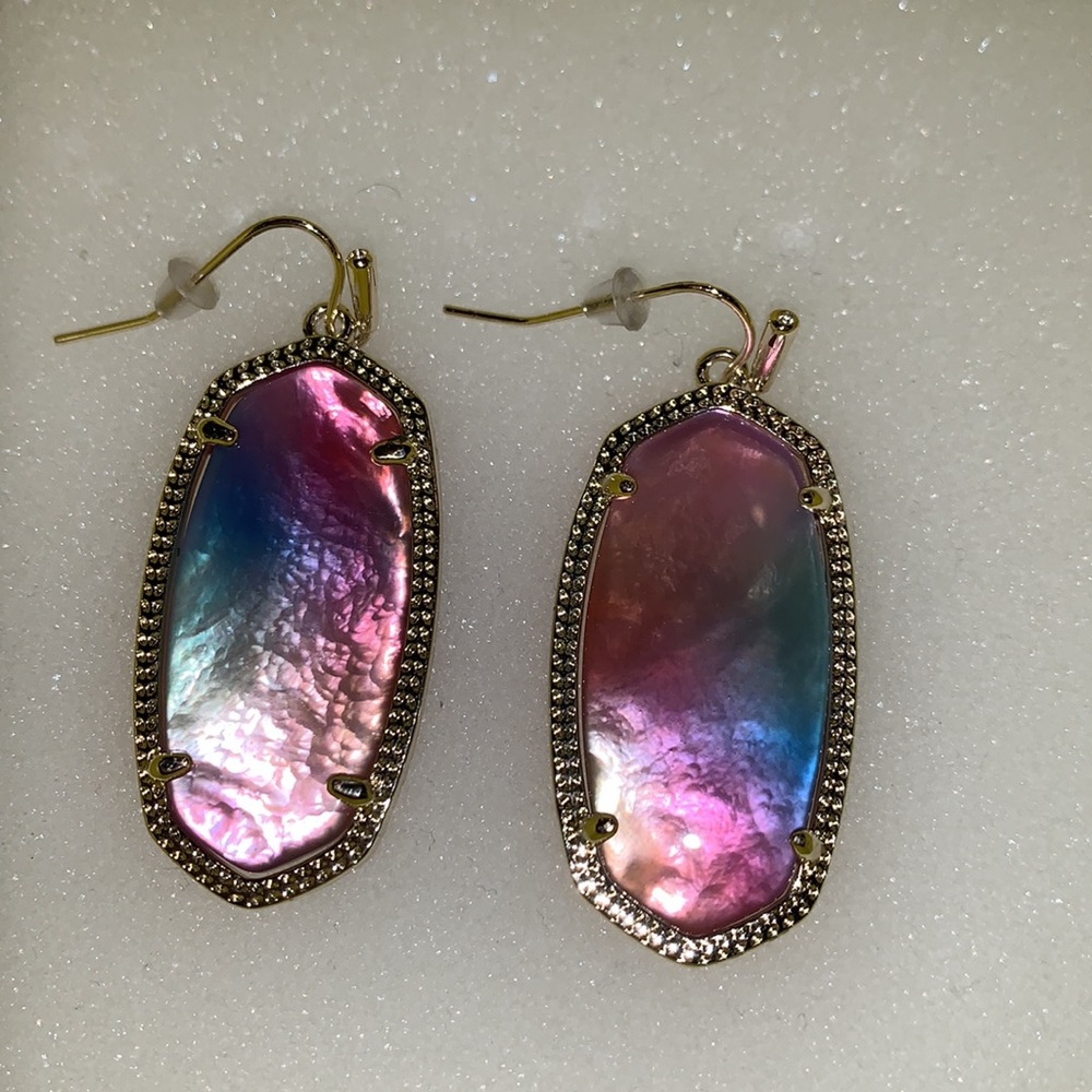 Kendra Scott Elle Watercolor illusion in Gold